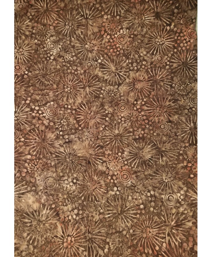 Brown Stardust  *1/2 Yard Pieces Only*